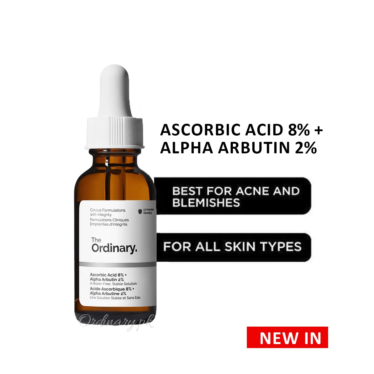the ordinary ascorbic acid 8 alpha arbutin 2