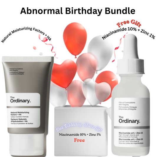 Natural Moisturizing Factors + HA + Niacinamide 10% + Zinc 1% Free