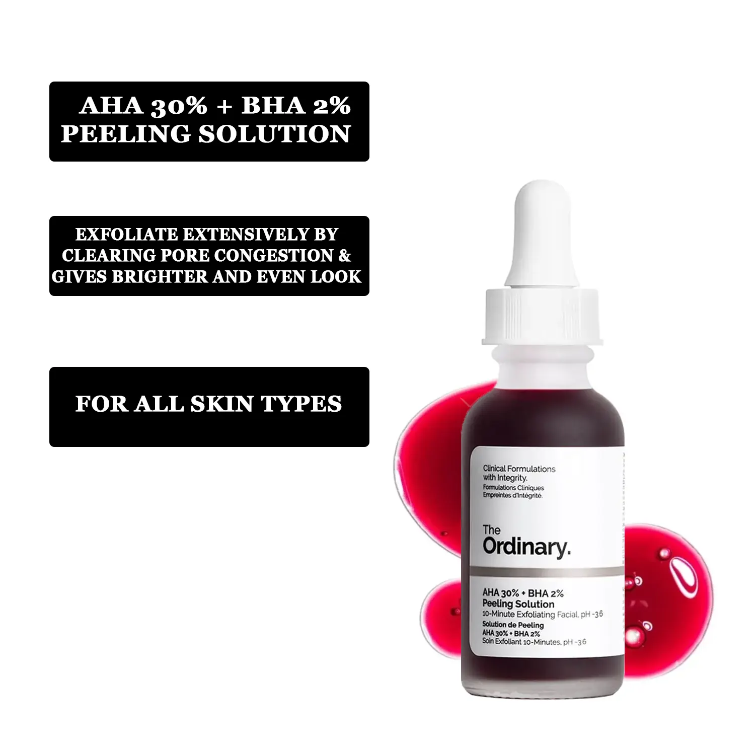AHA 30% + BHA 2% Peeling Solution – The Ordinary Pakistan