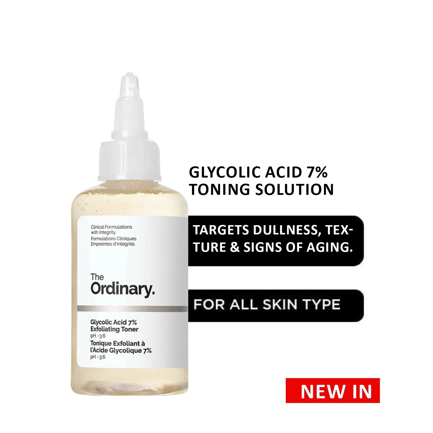 Glycolic Acid 7% Toning Solution – 240ML – The Ordinary Pakistan