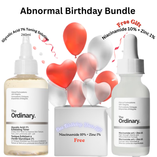 Glycolic Acid 7% Toning Solution – 240ML + Niacinamide 10% + Zinc 1%